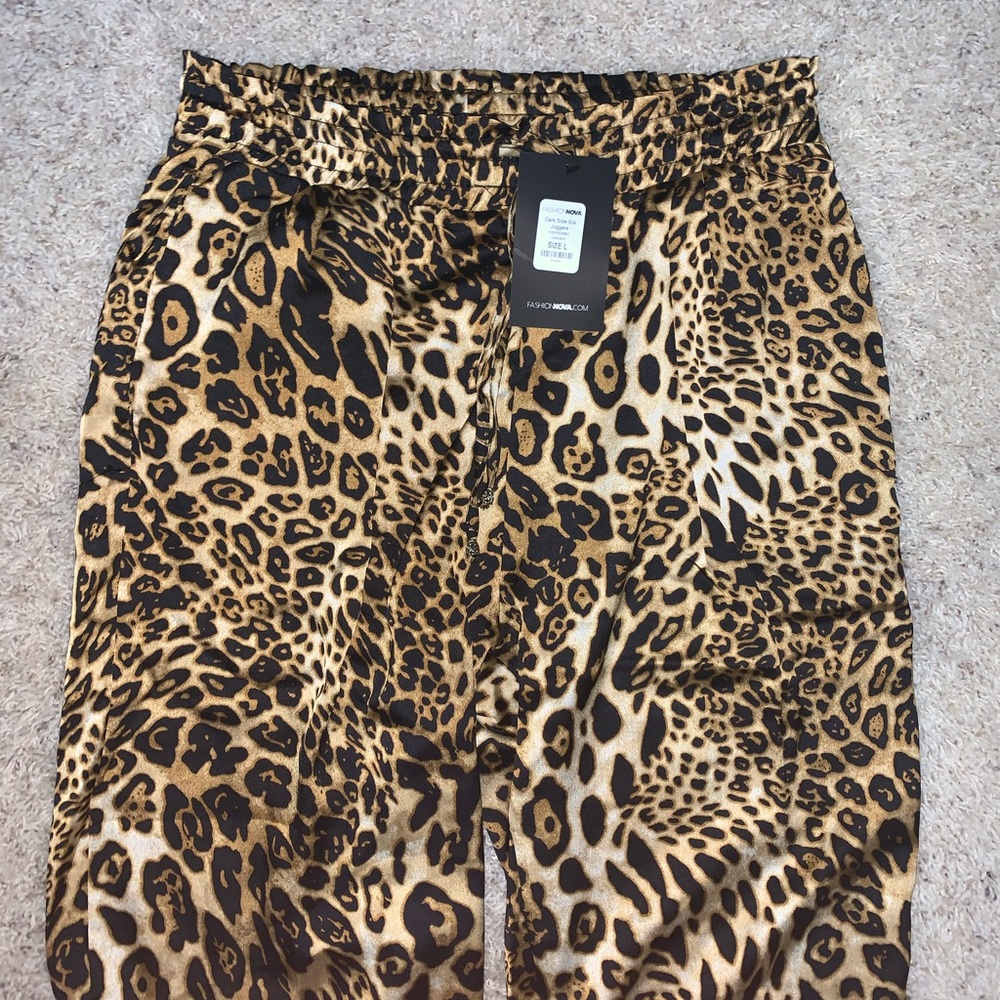 Leopard Joggers